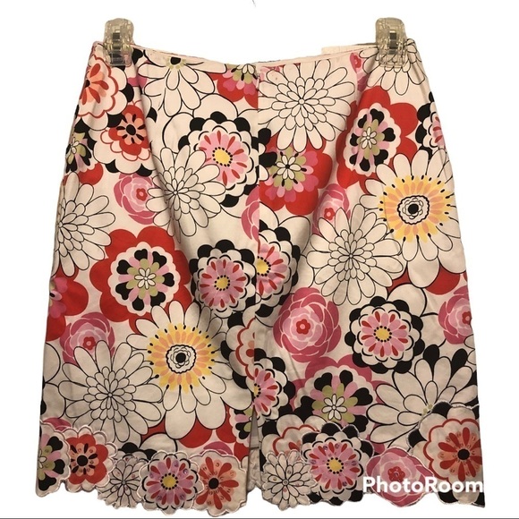 Kelly and Diane floral skirt size 10P - Picture 2 of 7